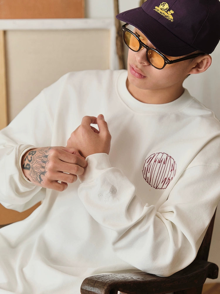 Battles Constant Temperature Skin-friendly Warm Embroidery Long Sleeves