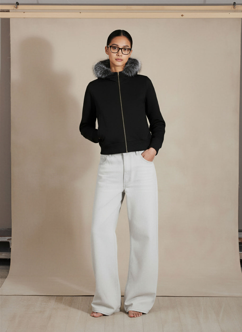 EME Vintage Zip Sweater Jacket