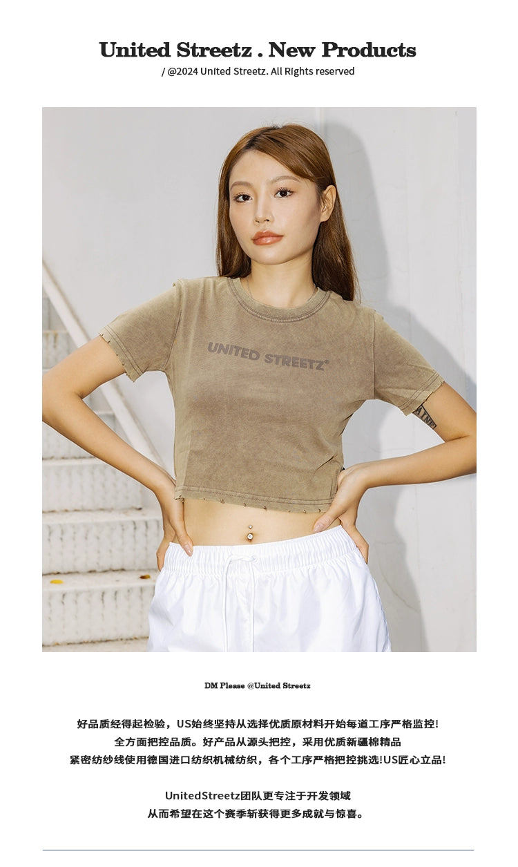 US Retro Old Washed Tee