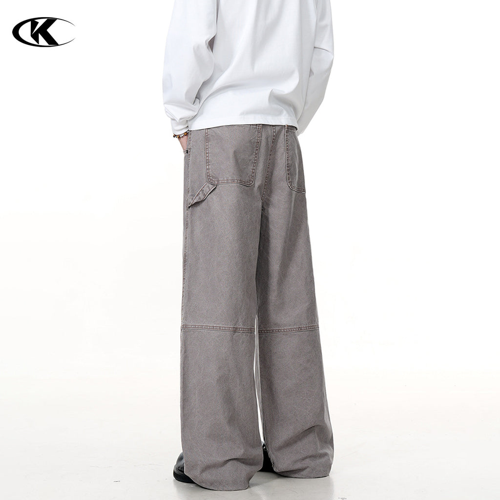 11KN ink splashing graffiti tooling jeans