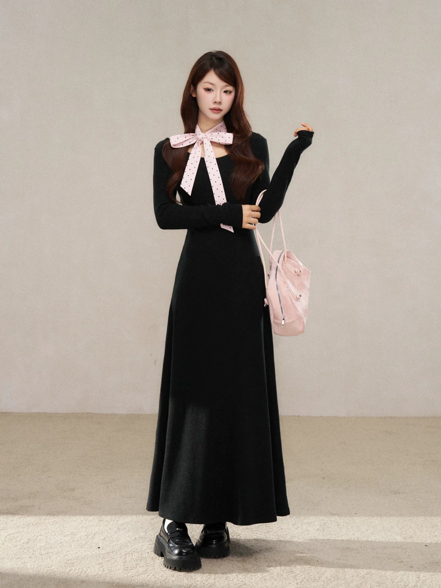 Wildberry Polka Dot Strap Dress