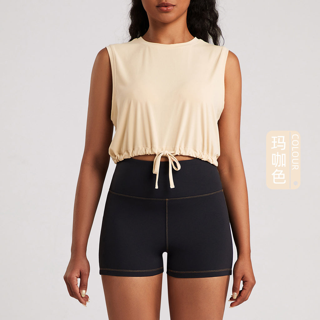 Athena Lulu Drawstring Hem Beautiful Back