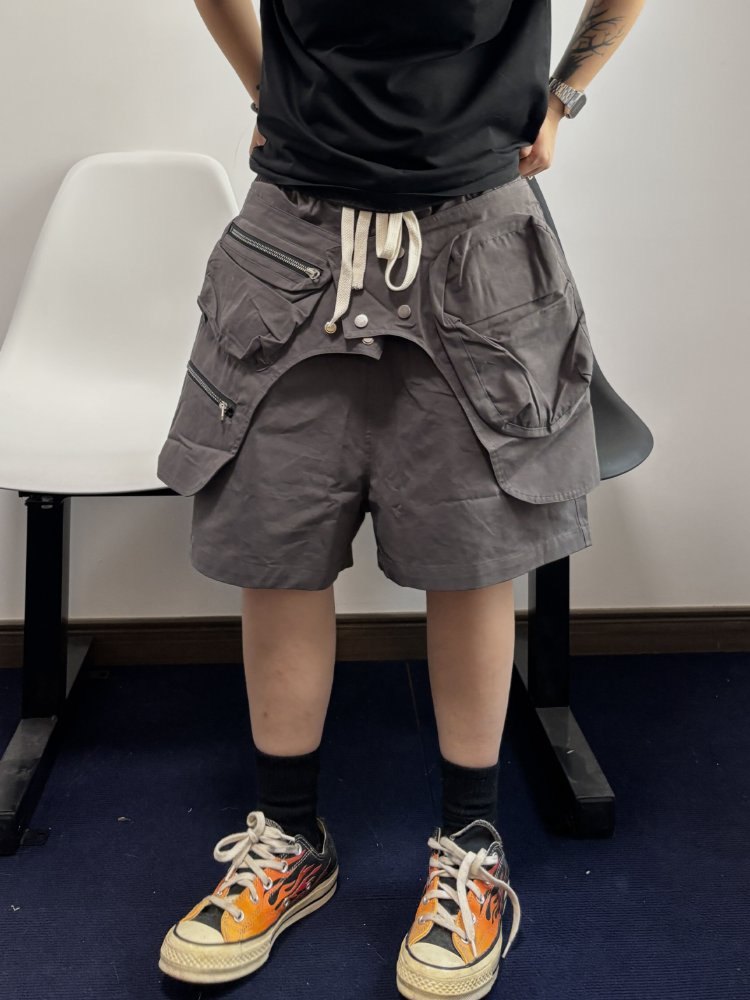 KONOOT American Trendy Five-point Casual Pants