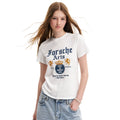 0123Start Retro Slim Round Neck Slim Tee