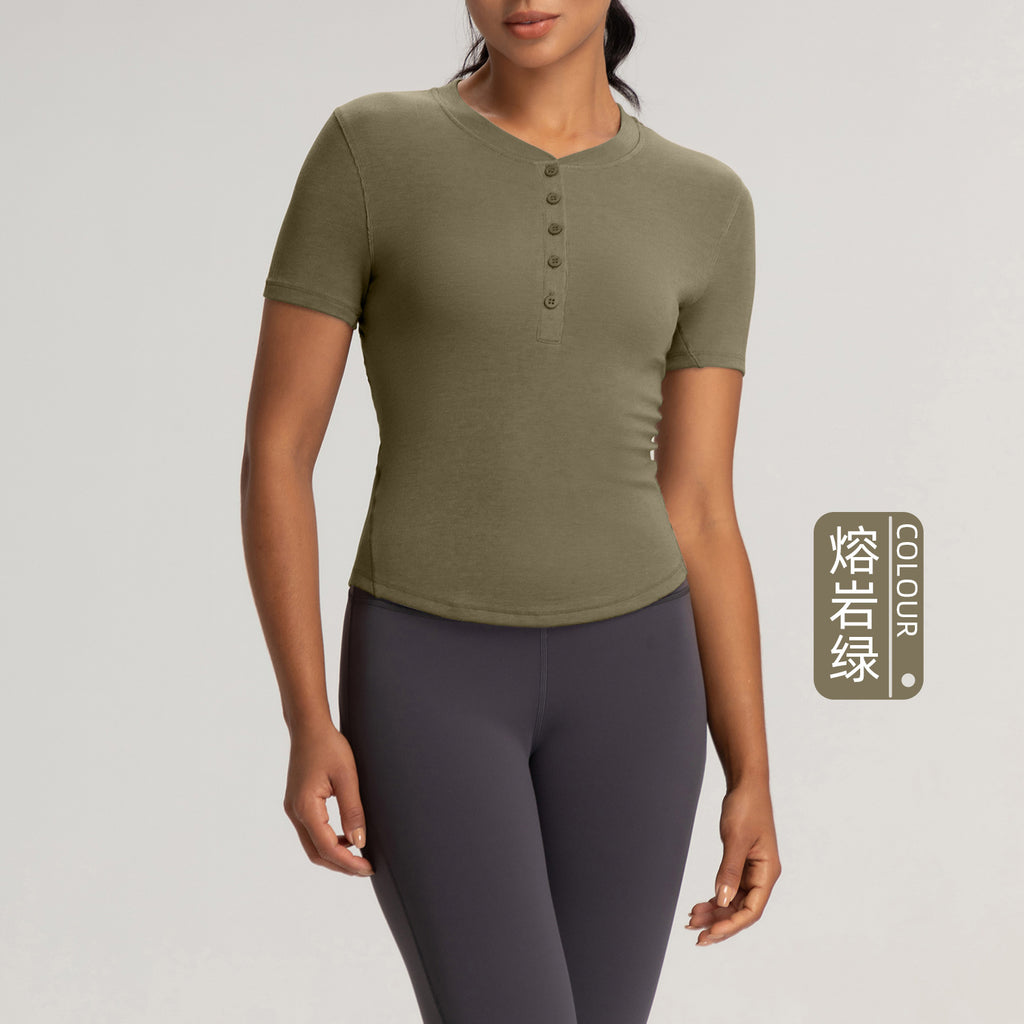 Athena Lulu High Elastic Nude Tight Yoga Suit