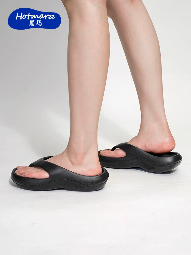 Hotmarzz Thick-bottomed Beach Pinch Foot Non-slip Sandals