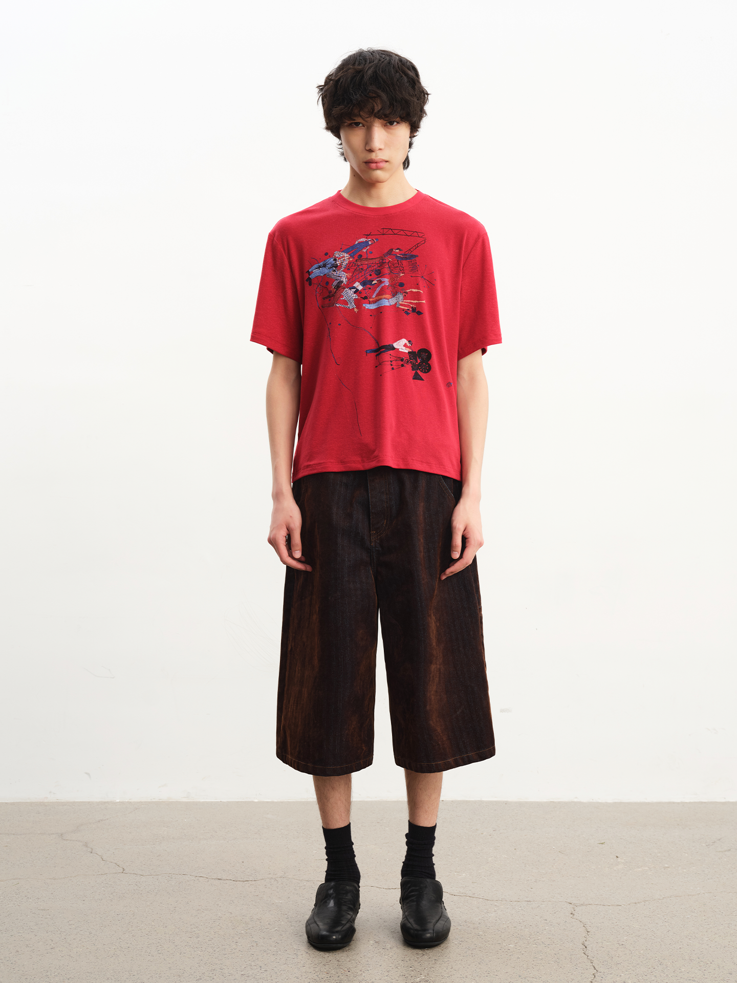 JCAESAR Light and Breathable Loose Tee