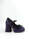 Dollybae Lace Thick Heels
