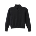 ZOZOFOREST Hourglass Stand-up Collar Thermal Sweater