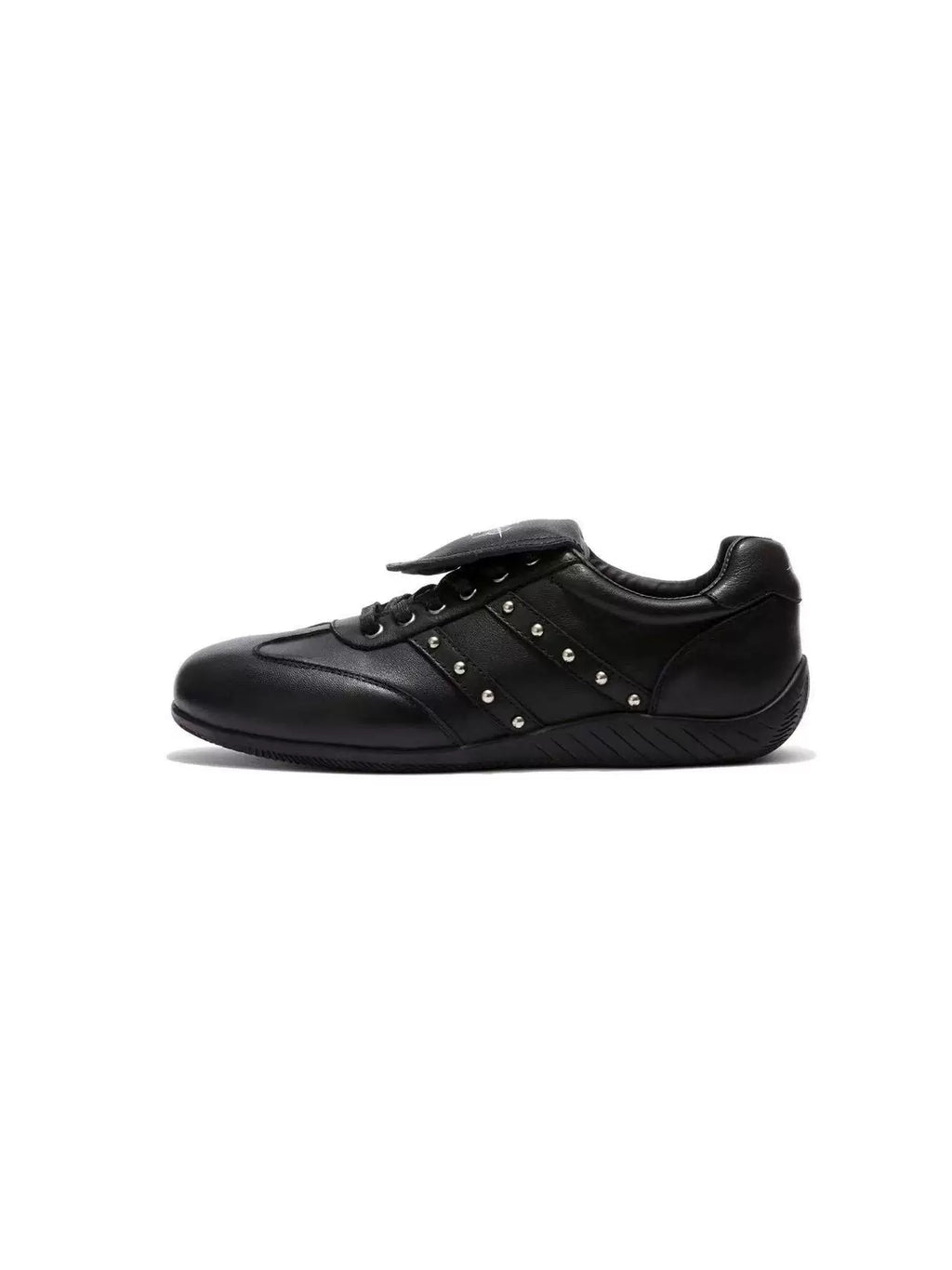 DETW Goodyear Welt Leather Cross-Pattern Rivet German Training Sneaker