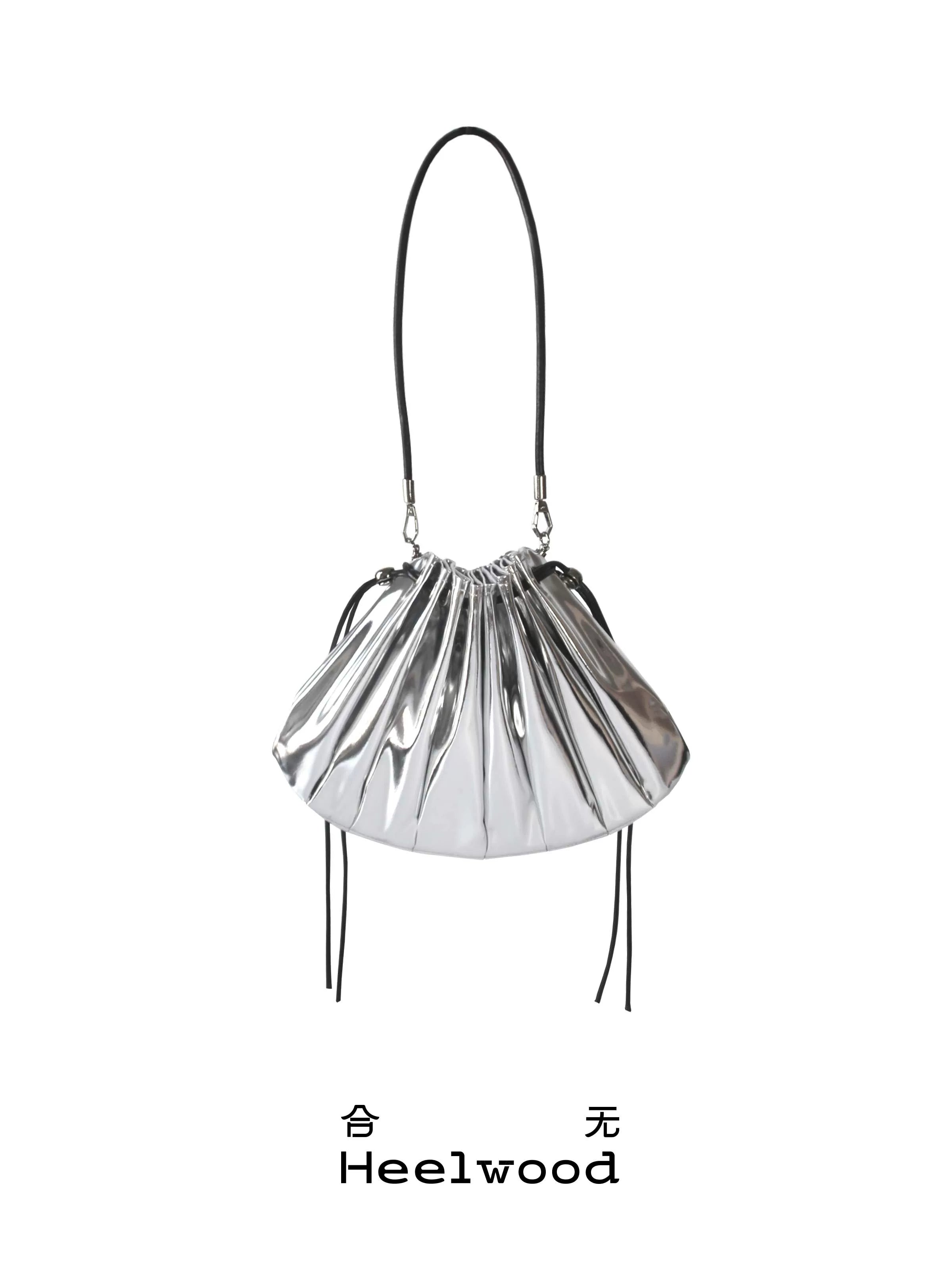 Heelwood Pleated Armpit Messenger Bag