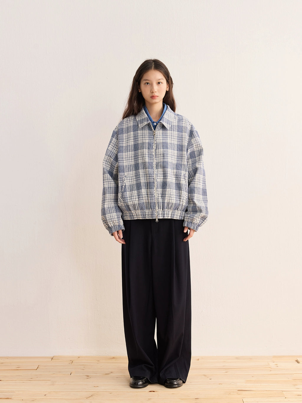 CARPEM Short Plaid Jacket