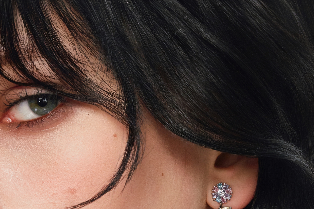 SUMIYAKI Exquisite Diamond-encrusted Stacked Earrings