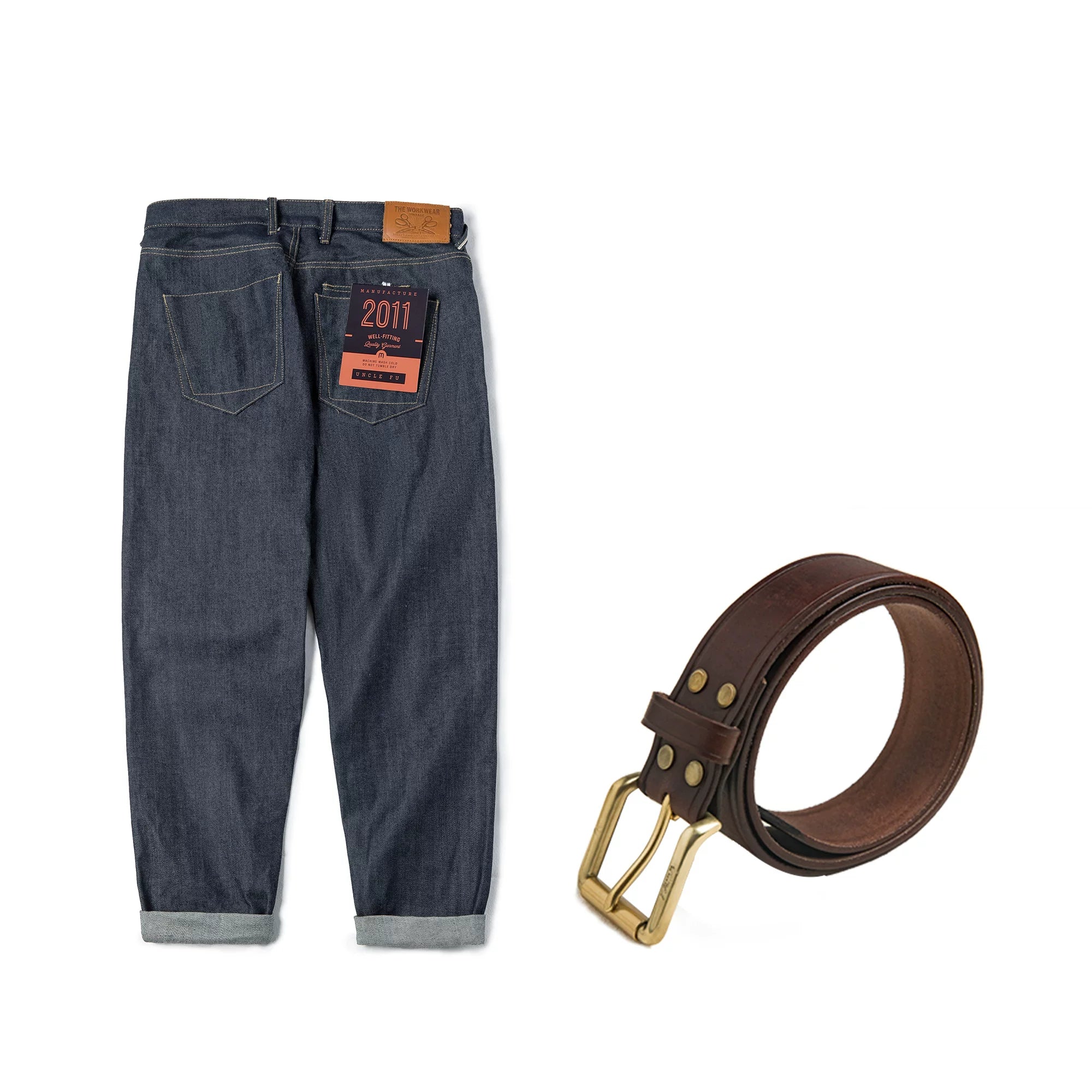 Madden Retro Straight Heavy Cattle Jeans