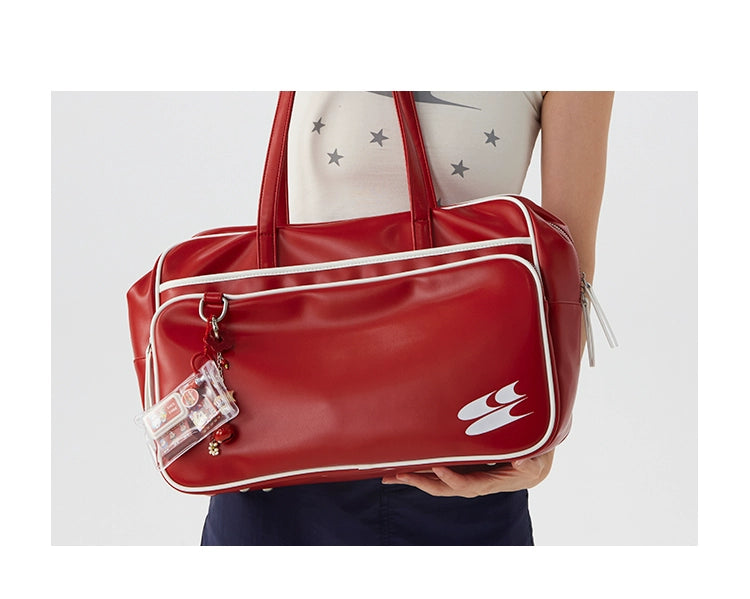 CryingCenter College Style Vintage Large Capacity Commuter Tote