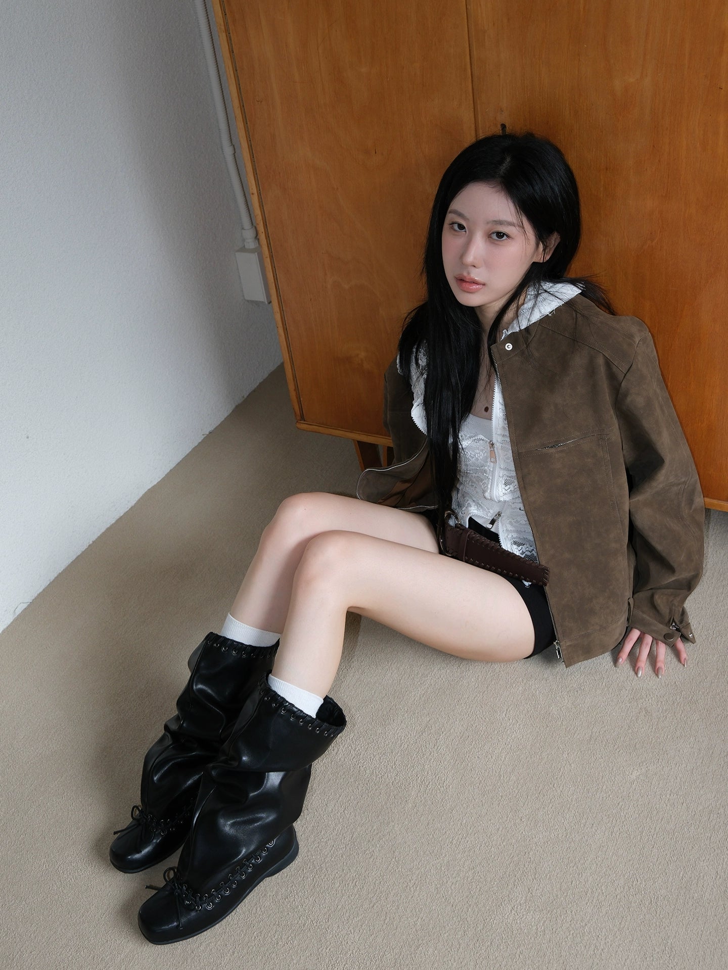 Mooreyu Ballet Bow Boots