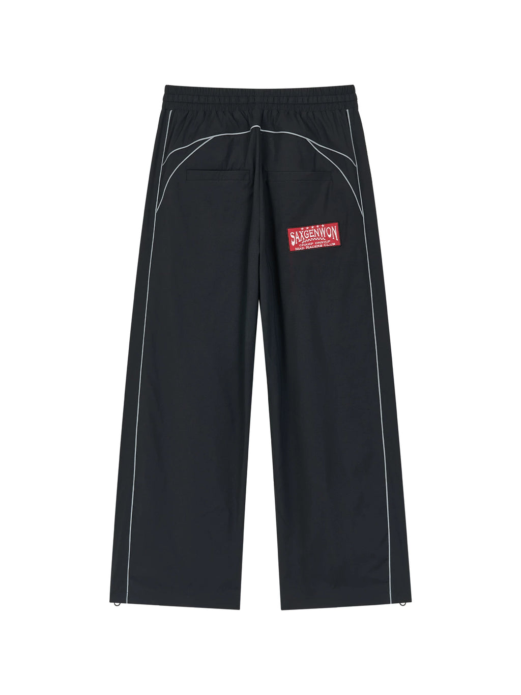 SAXGENWON Hooded Sports Jacket Embroidered Sweatpants Set