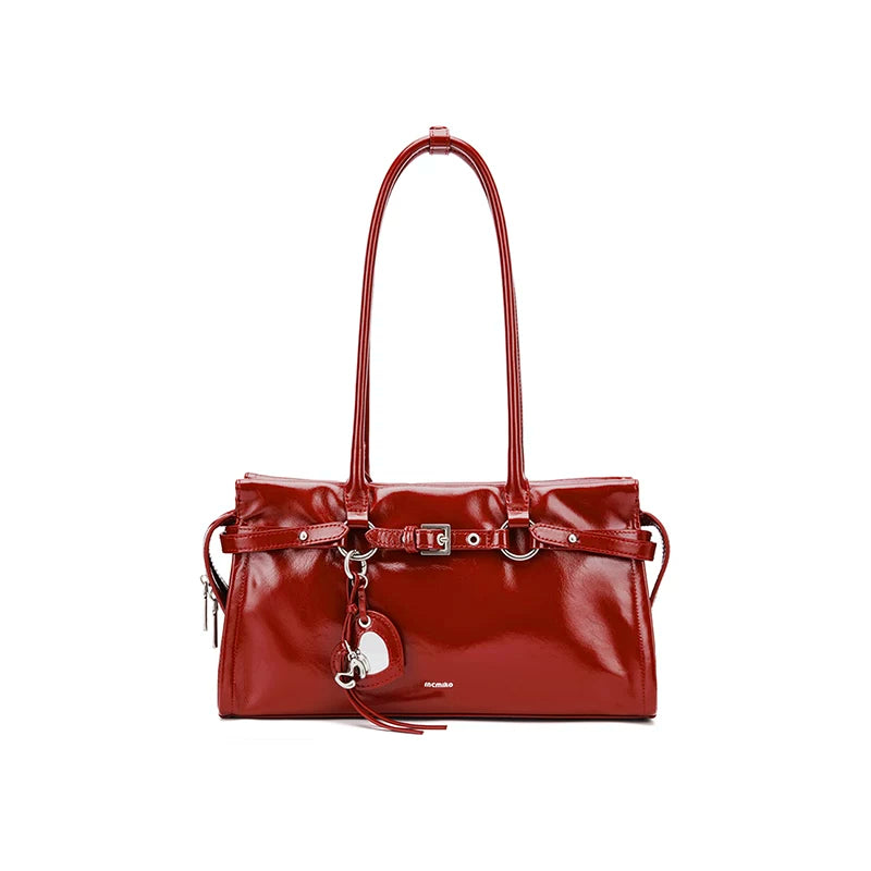 Mcmiko Cowhide Niche Shoulder Handbag