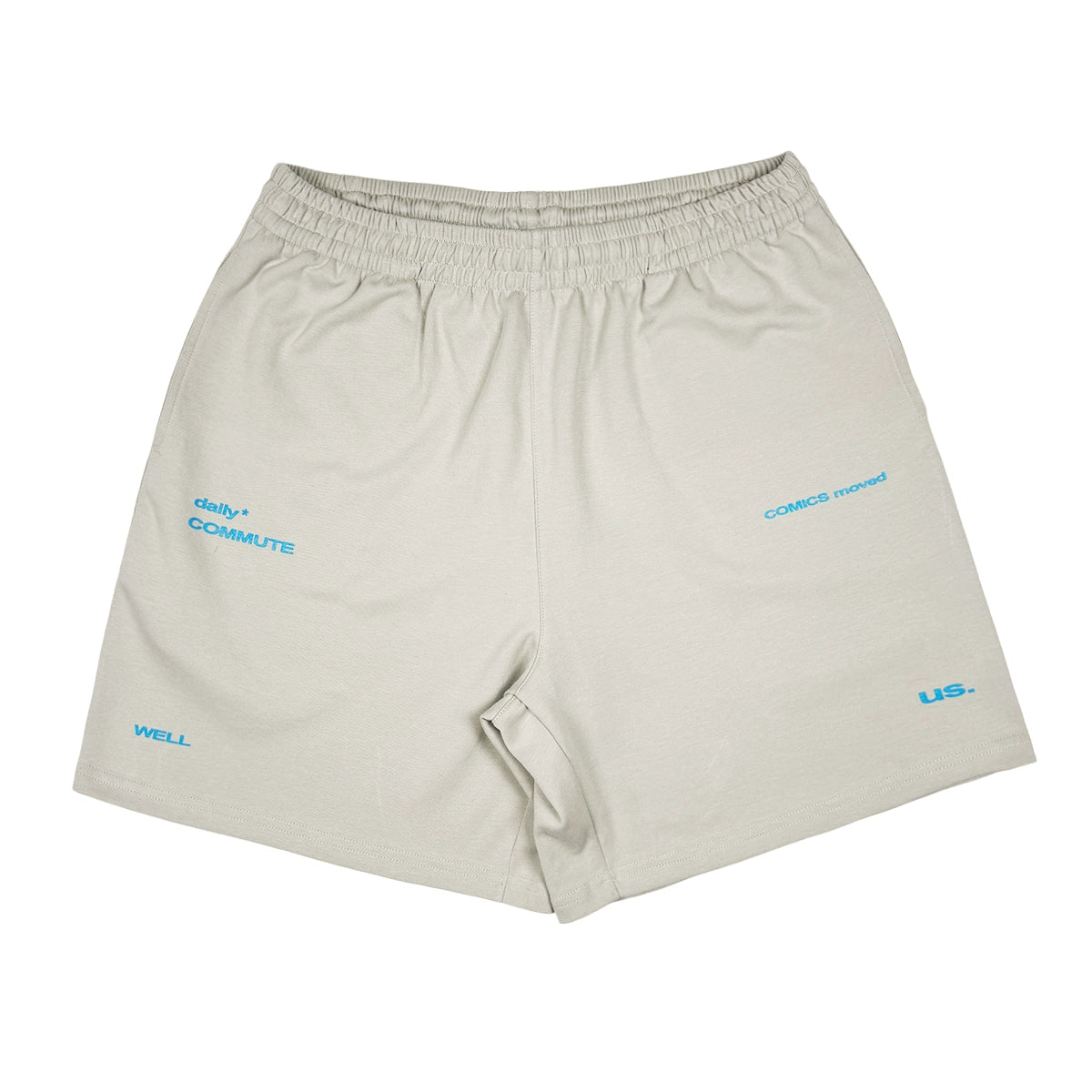 ComicTree Base Alphabet Cotton Elastic Shorts Casual