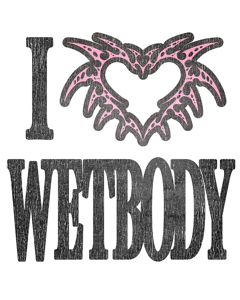 Wetbody Skull Niche Neutral Shoulder Tee