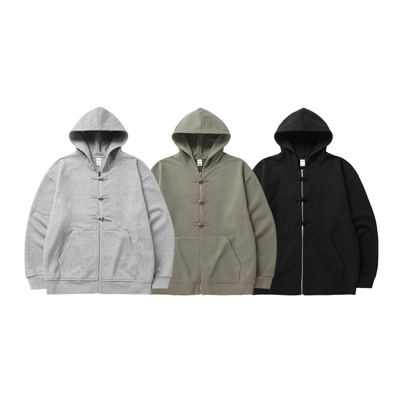INF 410g Chinese Fleece Zipper Hoodie