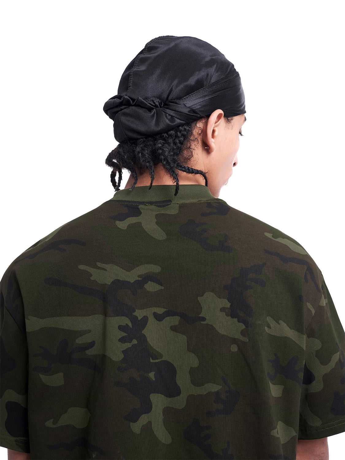 MT99 Camouflage Letter Embroidery Versatile Tee