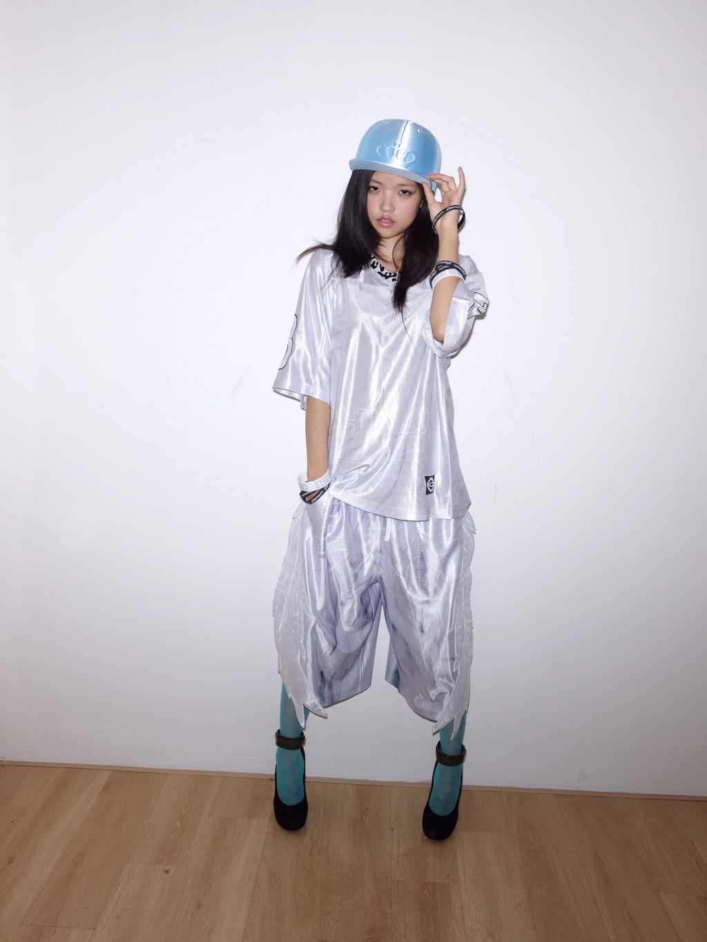 CHAI Wing Stitching Shorts