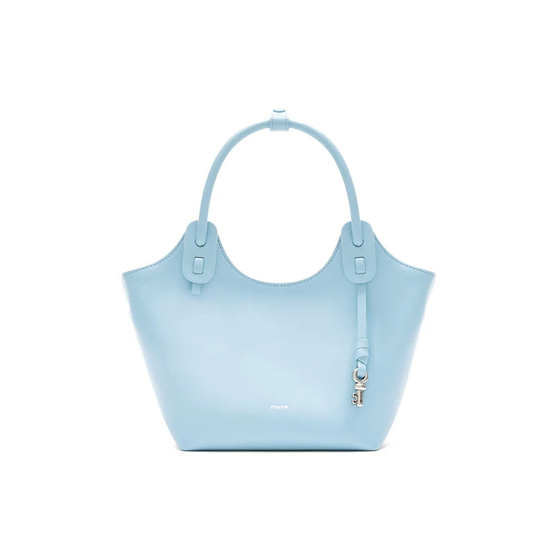 MUVA Leather High-end Small Bag Bucket Bag