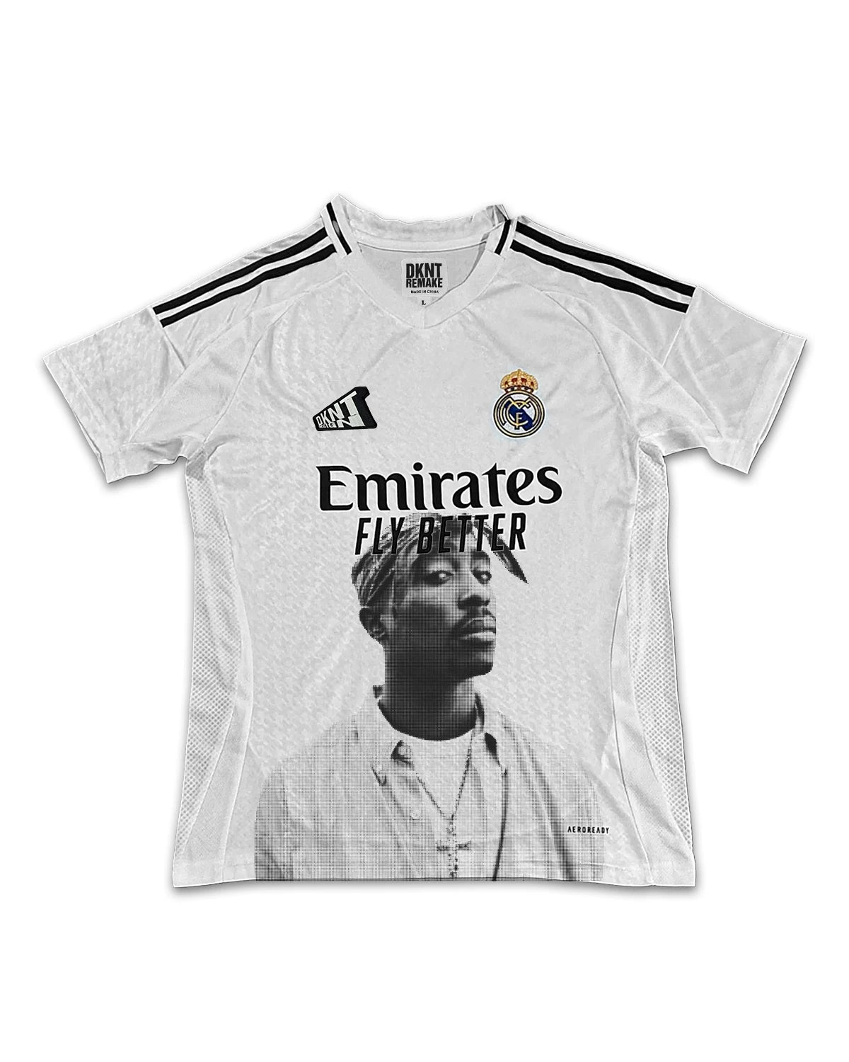 KANYE Casual Portrait Print Tee