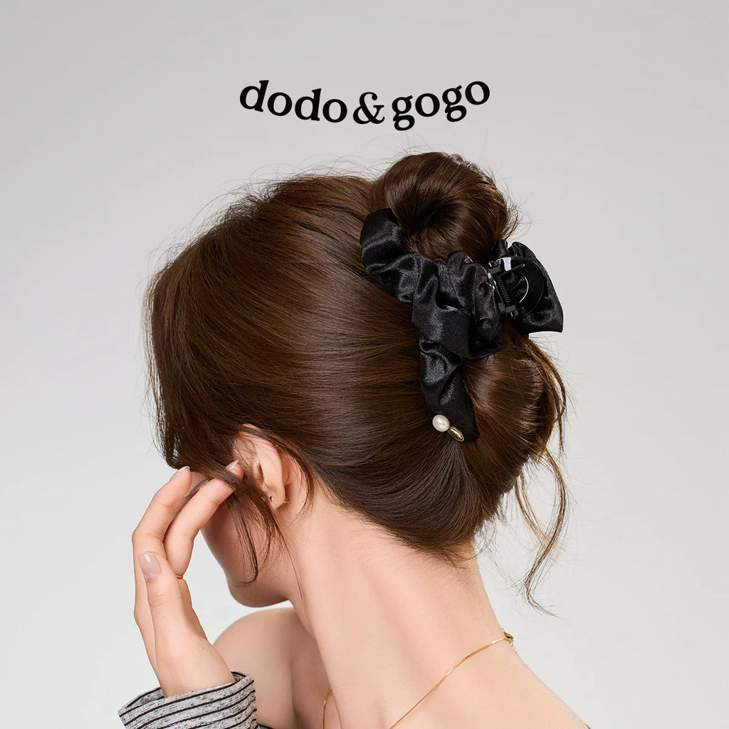 DODOGOGO Pleated Premium Temperament Clip