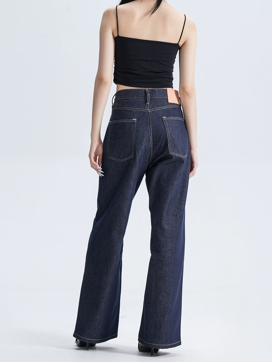 SEEALSO Original Cow American Retro Old Money Washed Jeans