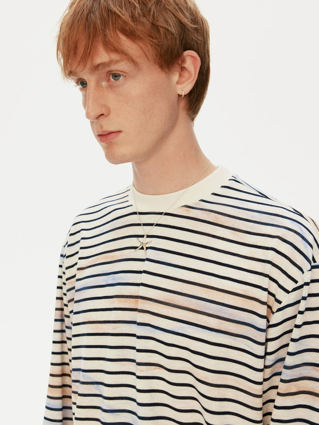 MADWITCH Vintage Stripe Loose Casual Long Sleeve