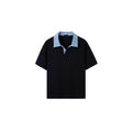 PLUS NO LOGOmiu Color Matching Collar Polo Tee