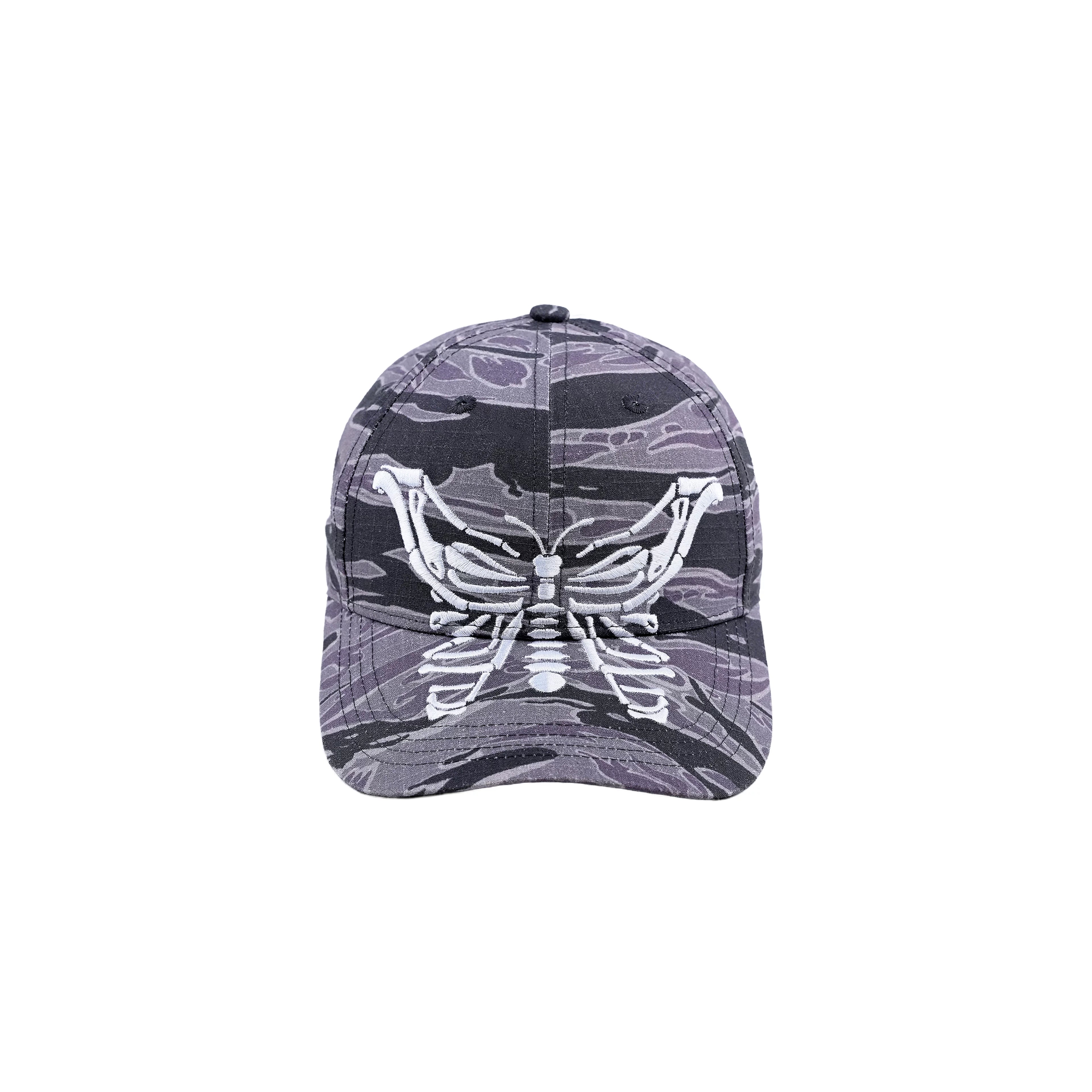 LIBERAFIT Embroidered Camouflage Curved-brimmed Racing Cap