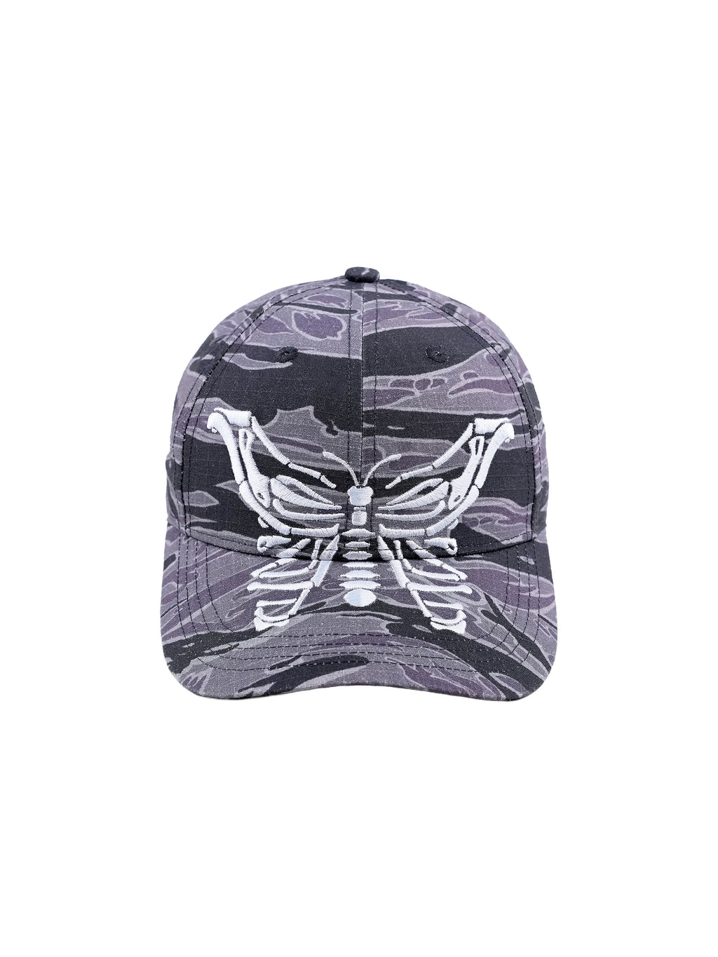 LIBERAFIT Embroidered Camouflage Curved-brimmed Racing Cap