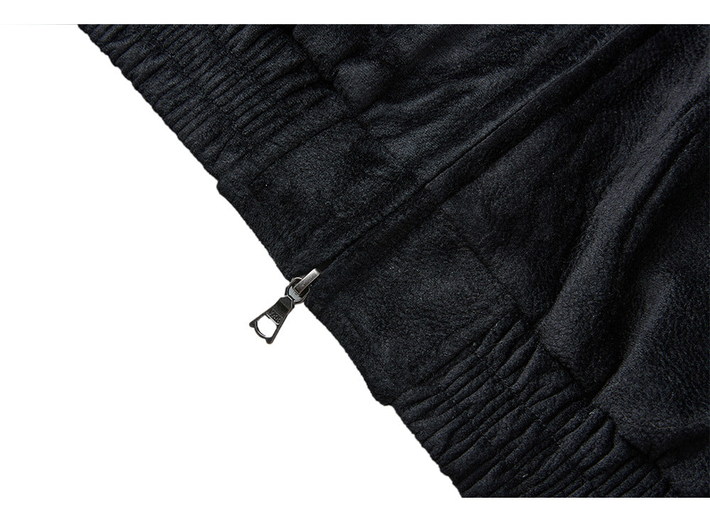 EME Retro Fleece Casual Lapel Jacket