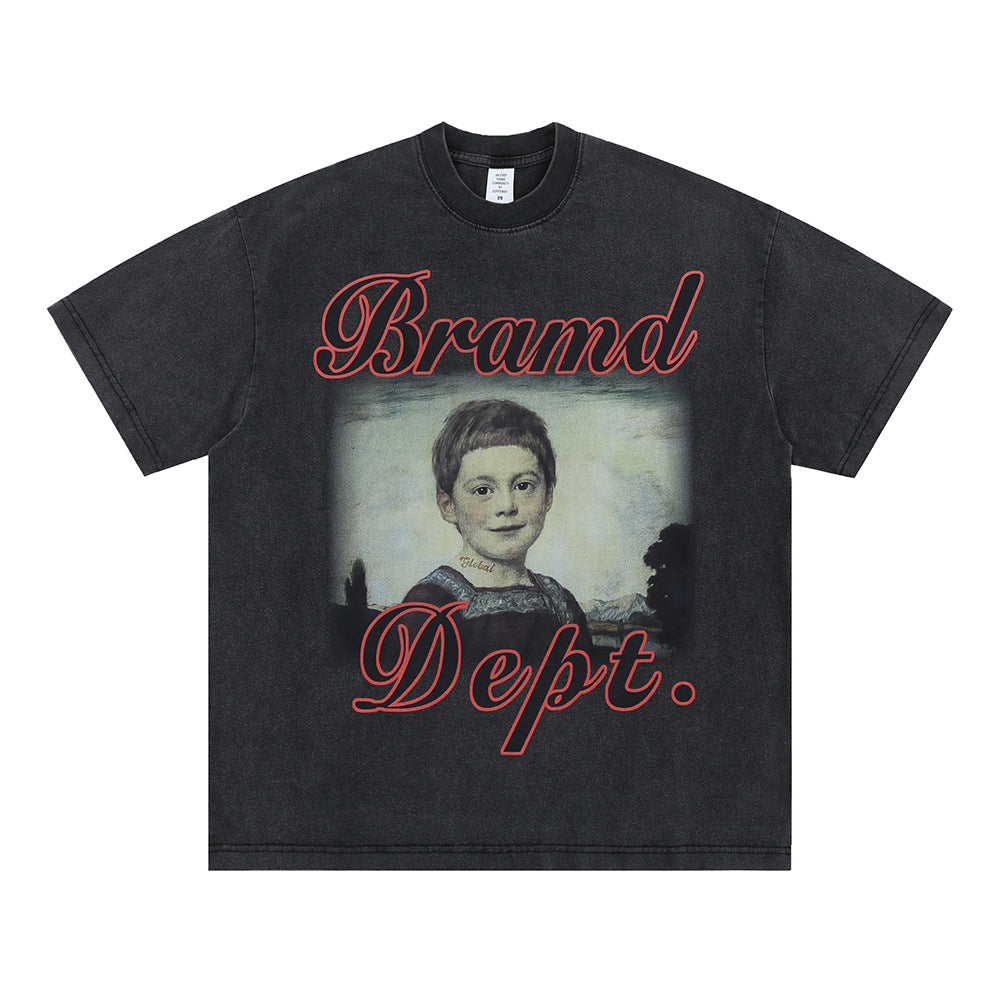 FORGIVNESS tide brand  DEPT washed 100% Cotton Tee