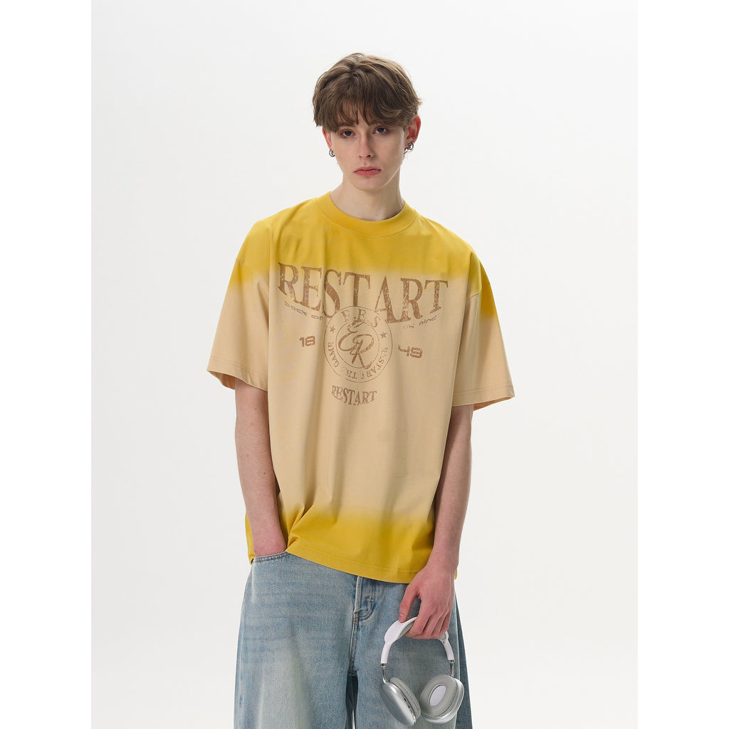 MaxDstr Faded sorona cool fabric gradual Tee