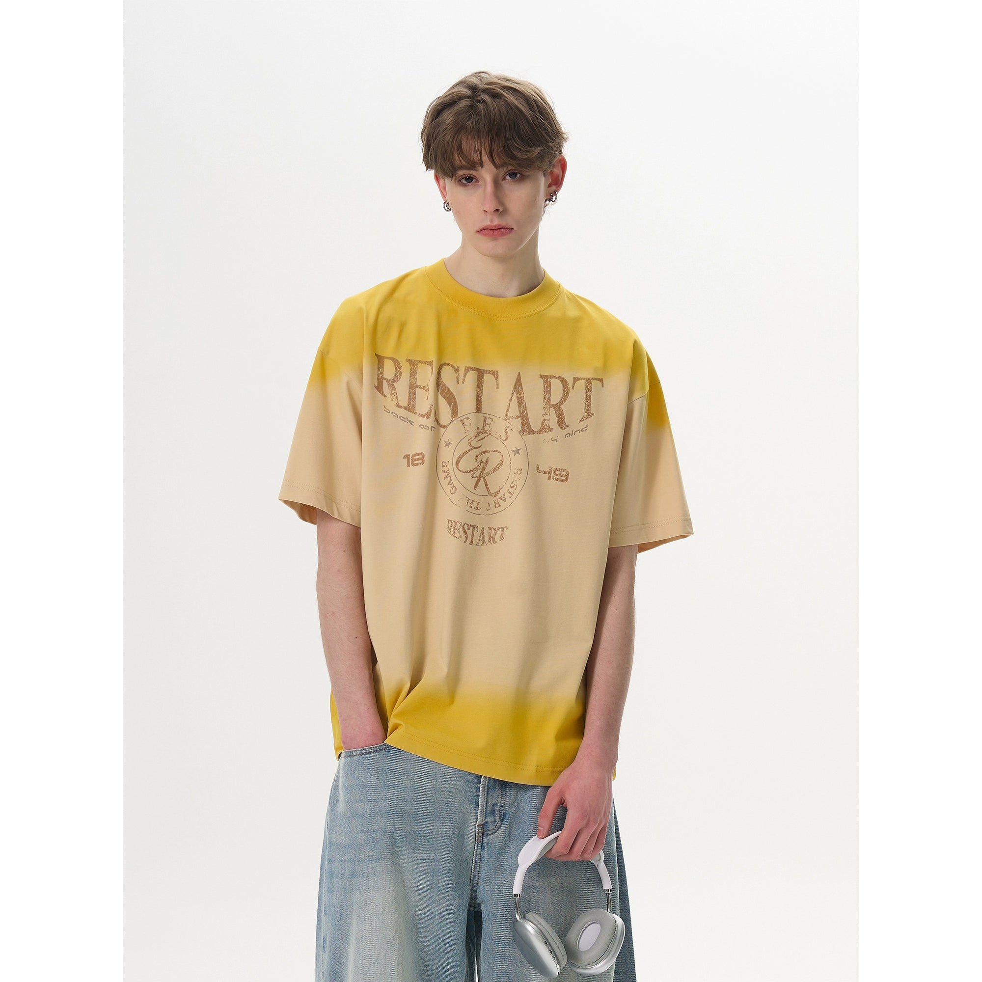 MaxDstr Faded sorona cool fabric gradual Tee