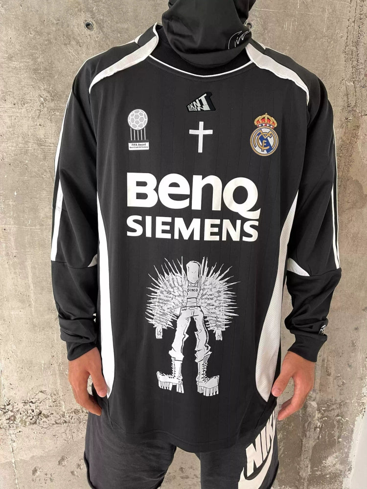 REMAKE Portrait Print Casual Long Sleeve