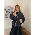 CCYE Lamb Wool Splicing Tooling Jacket