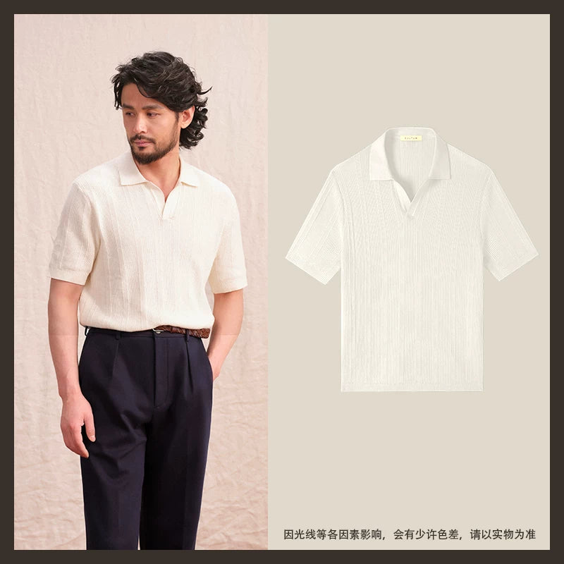 CULTUM Vintage Sport Hollow Polo Shirt