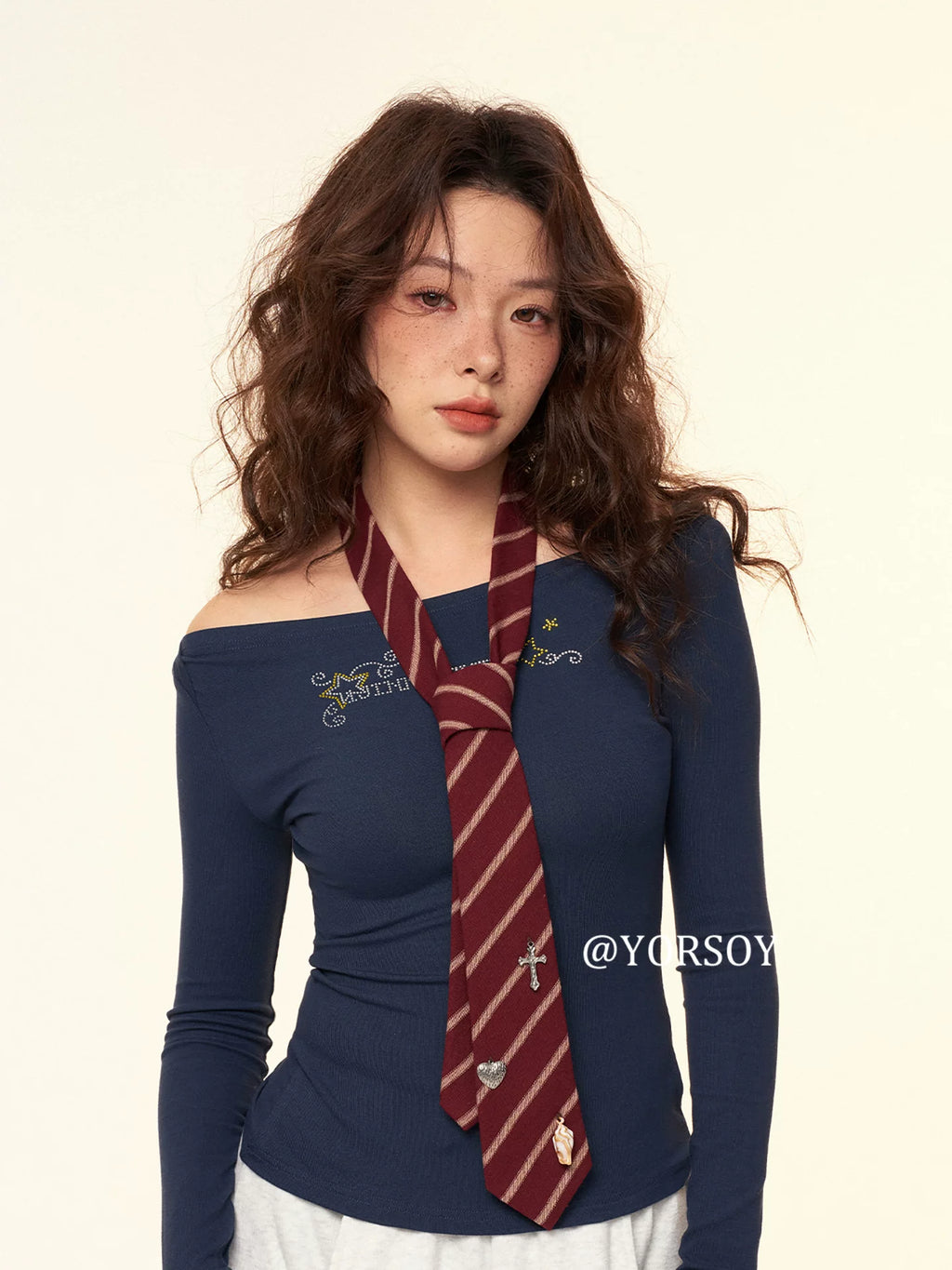 YORSOY Retro Personalized Trendy Tie