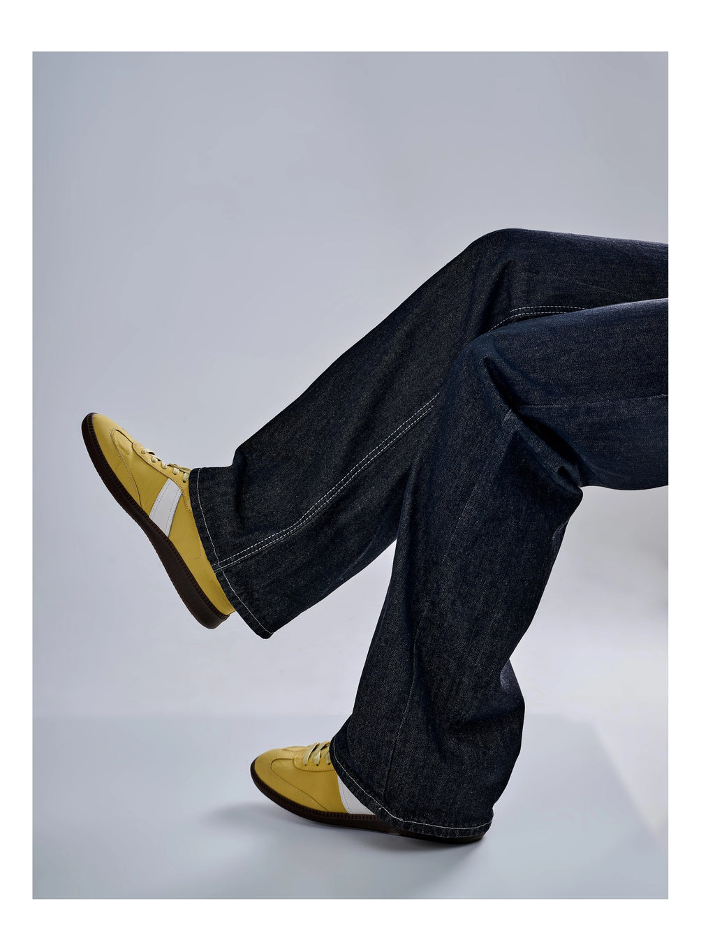 TERRAKOO Versatile Niche Leather Flat-bottomed Casual Training Shoes
