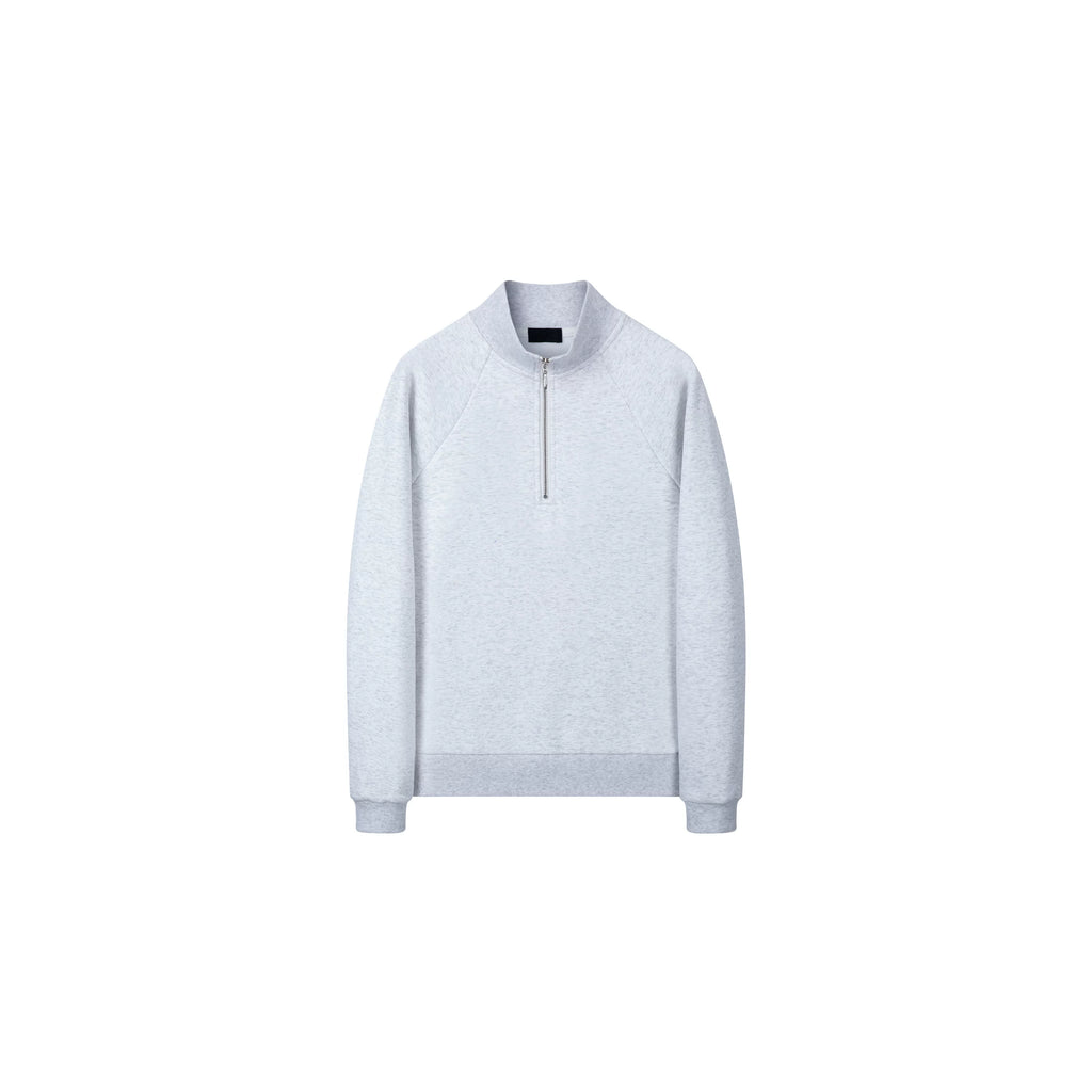 PLUS NO LOGO Half Zip Shoulder Sweater