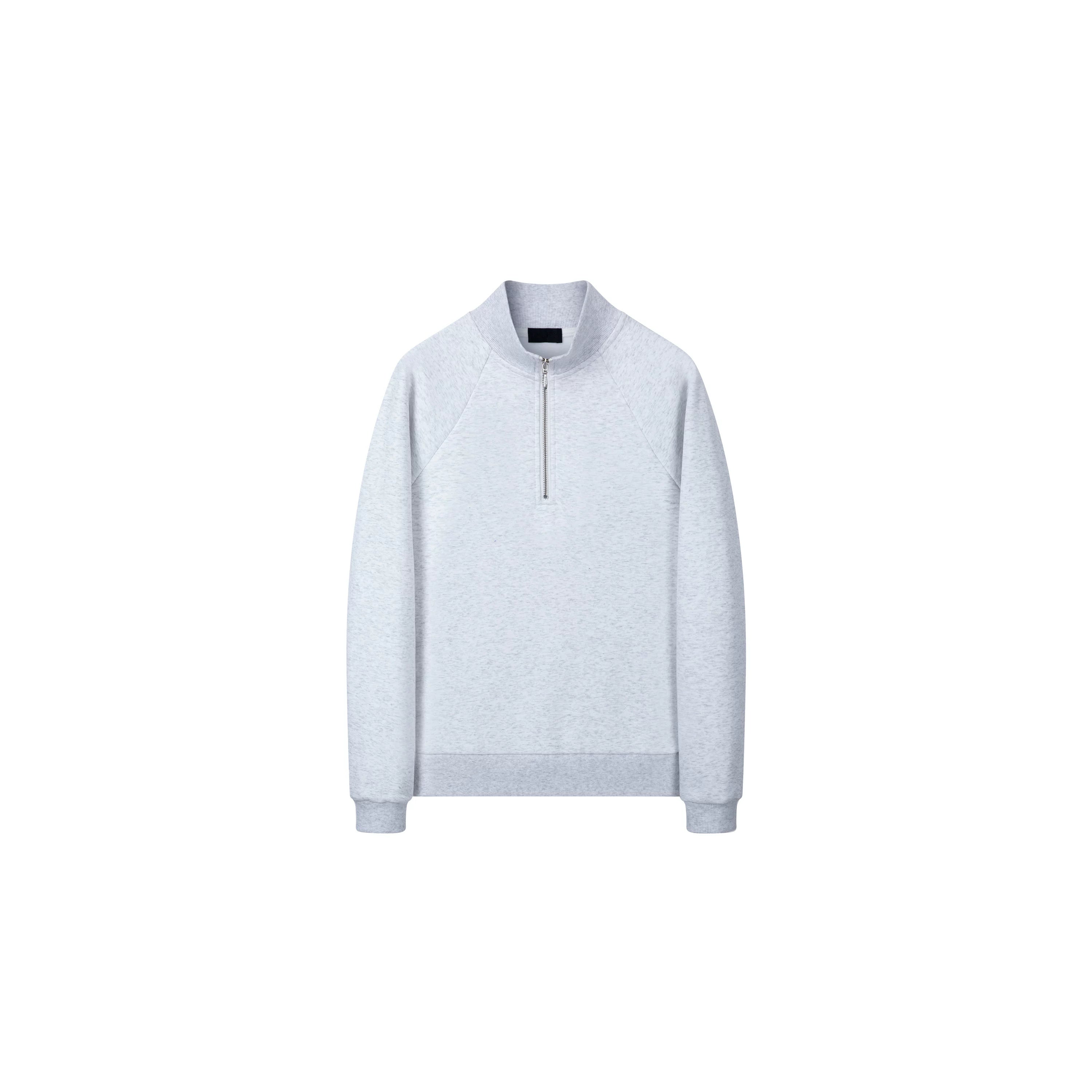 PLUS NO LOGO Half Zip Shoulder Sweater