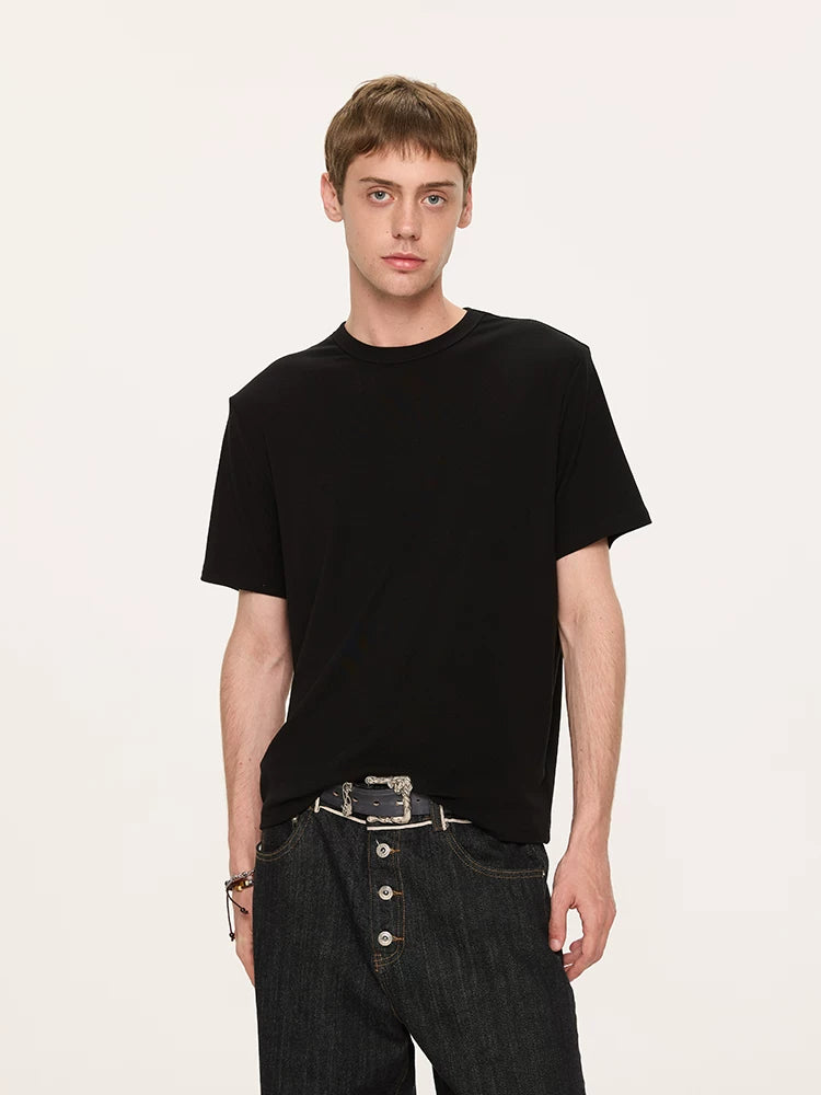 KREATE Soft Waxy Shoulder Knitted Tee