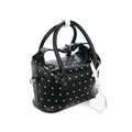 JANDRESS Polka Dot Belt Embellished Messenger Bag