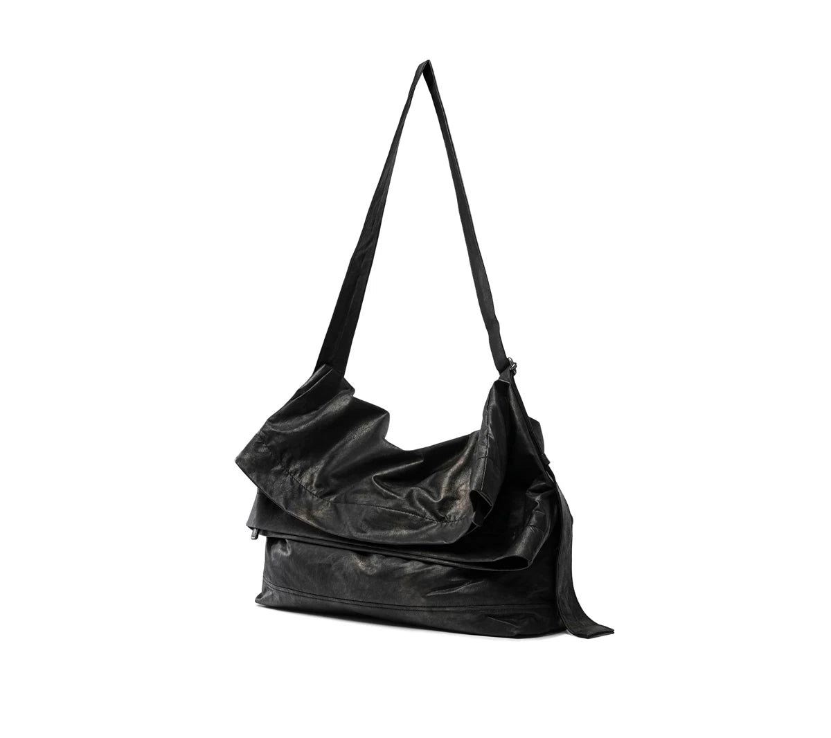 YADAMUI Multi-layer Folding Pleated Messenger Bag