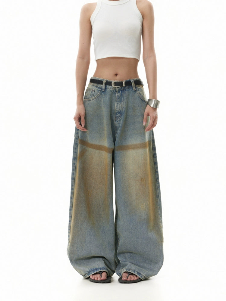 BTSG Retro Wash Scrub Rust Make Old Jeans
